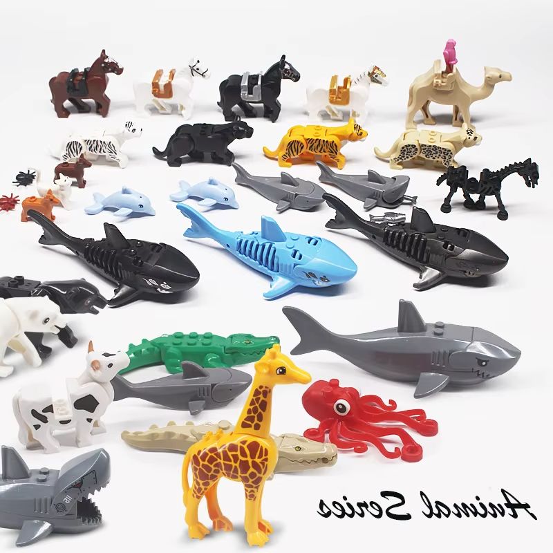 MOC 2025 신제품 1개 프린트된 동물원 동물 컬렉 - Marine Zoo 리뷰 및 가격