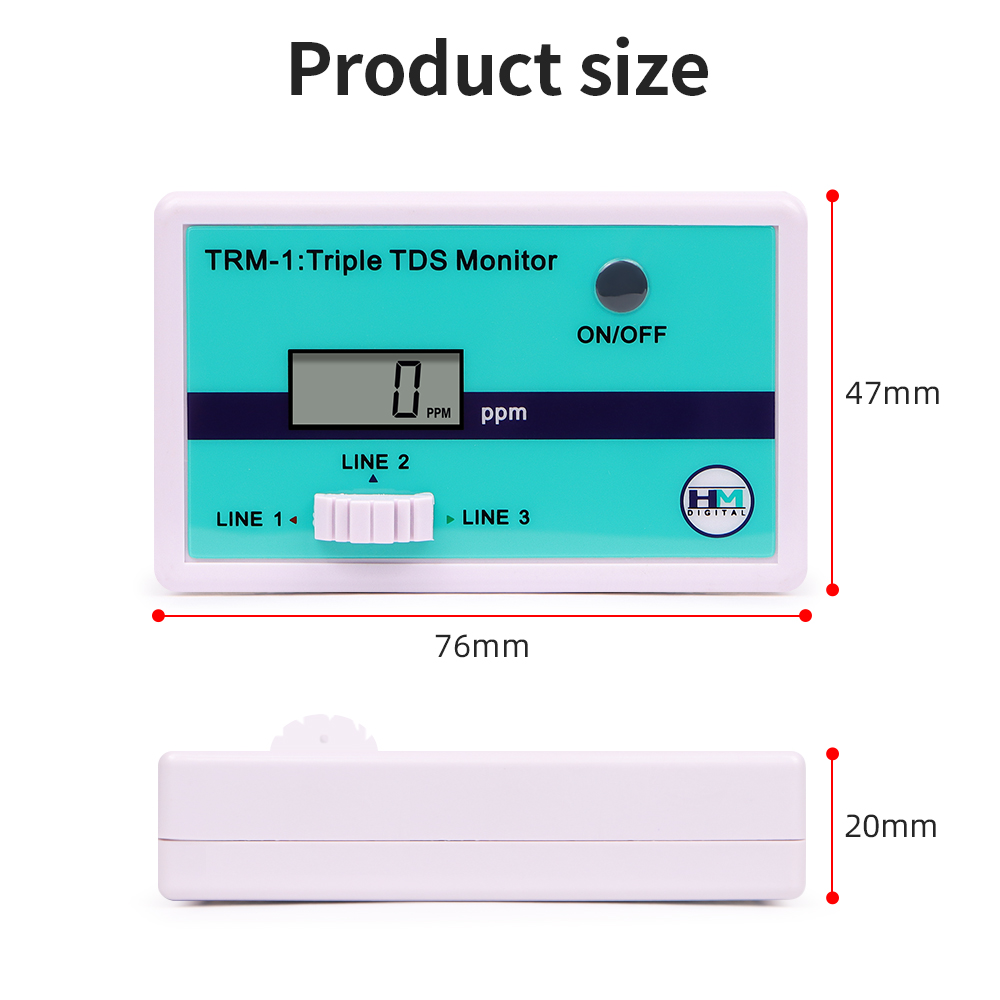 SM1 싱글 TRM1 트리플 TDS 계량기 온라인 수질 - Marine Aquarium Water Test Kit 리뷰 및 가격