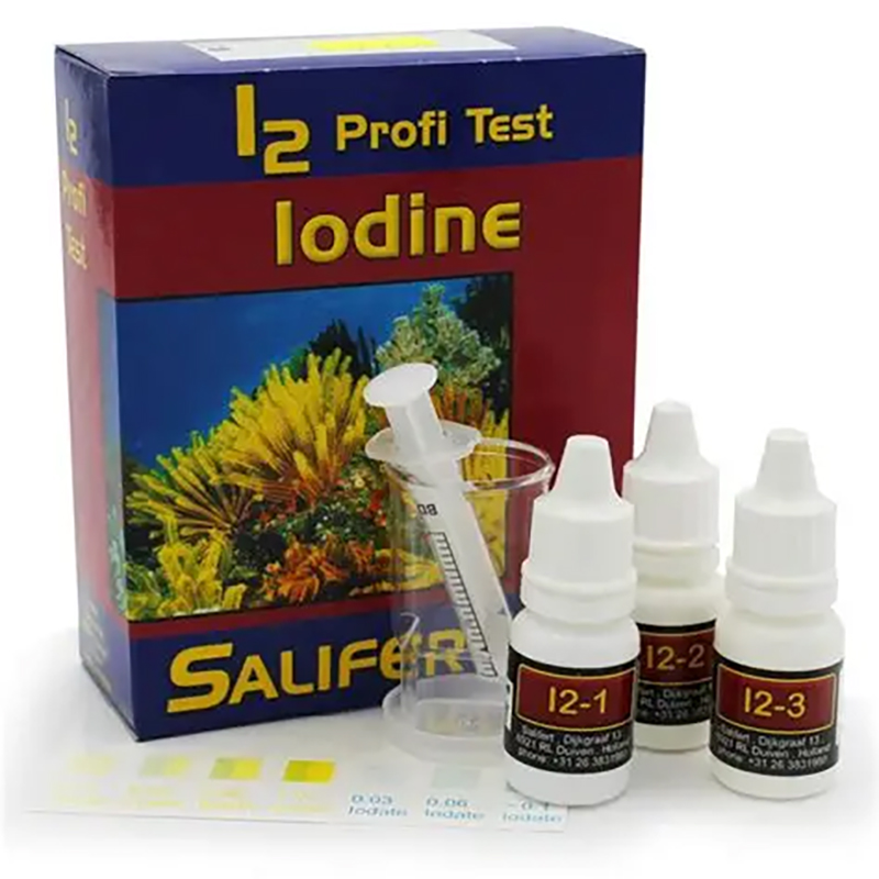살리퍼트 요오드 I2 프로피-테스트 - 고정밀 해수 테 - Marine Aquarium Water Test Kit 리뷰 및 가격