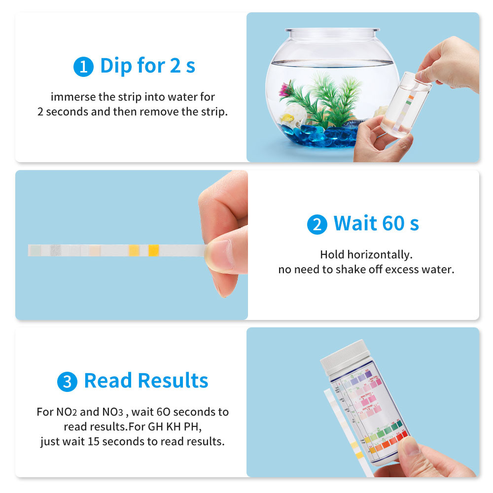 수질 테스트 스트립, 어항 암모니아 질소 니트라이트 테 - Marine Aquarium Water Test Kit 리뷰 및 가격