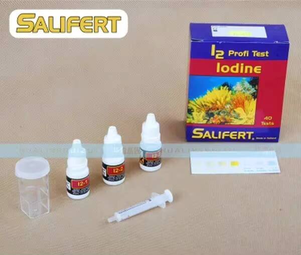 살리퍼트 키트 칼슘(Ca), 구리(Cu), 이오딘(I2 - Marine Aquarium Water Test Kit 리뷰 및 가격