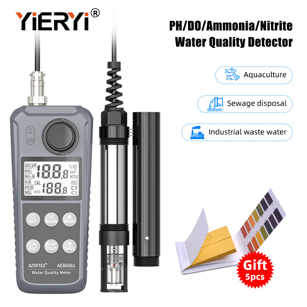 Yieryi Ae86061 5-In-1 수질 테스터 수 - Marine Aquarium Water Test Kit 리뷰 및 가격