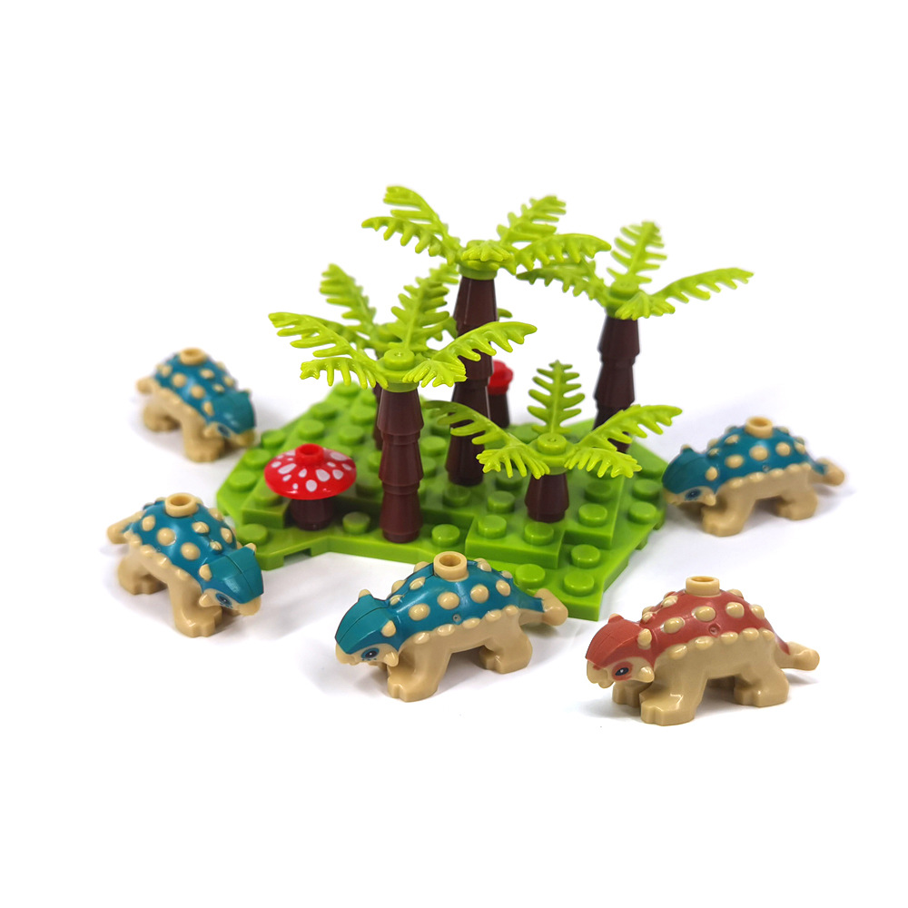 MOC 베이비 안킬로사우루스 빌딩 블록 동물원 애완동물 - Marine Zoo 리뷰 및 가격