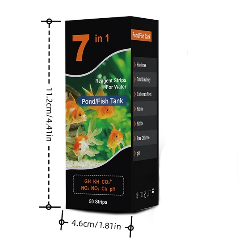 7-in-1 수족관 담수 pH 테스트 스트립 키트 -  - Marine Aquarium Water Test Kit 리뷰 및 가격