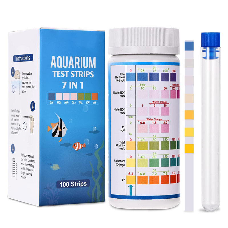7-IN-1 수족관 테스트 스트립 PH NO3 감지 1 - Marine Aquarium Water Test Kit 리뷰 및 가격