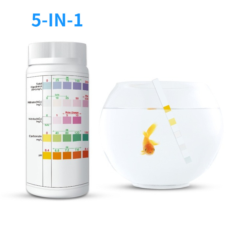 7-IN-1 100 스트립 수족관 테스트 스트립 PH  - Marine Aquarium Water Test Kit 리뷰 및 가격
