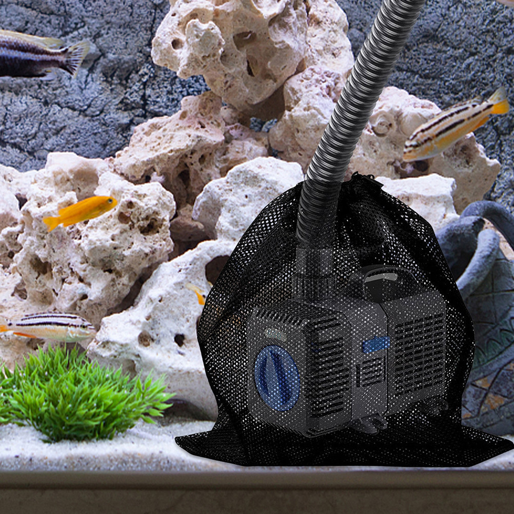 4개입 헤비 듀티 폴리에스터 메쉬 펌프 필터 백, 드로 - Marine Aquarium Equipment 리뷰 및 가격