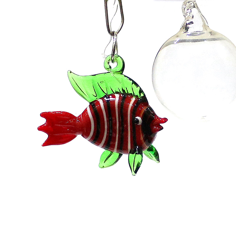 수족관 장식용 떠다니는 유리 해양 동물 펜던트 장식품  - Aquarium Marine Fishes 리뷰 및 가격