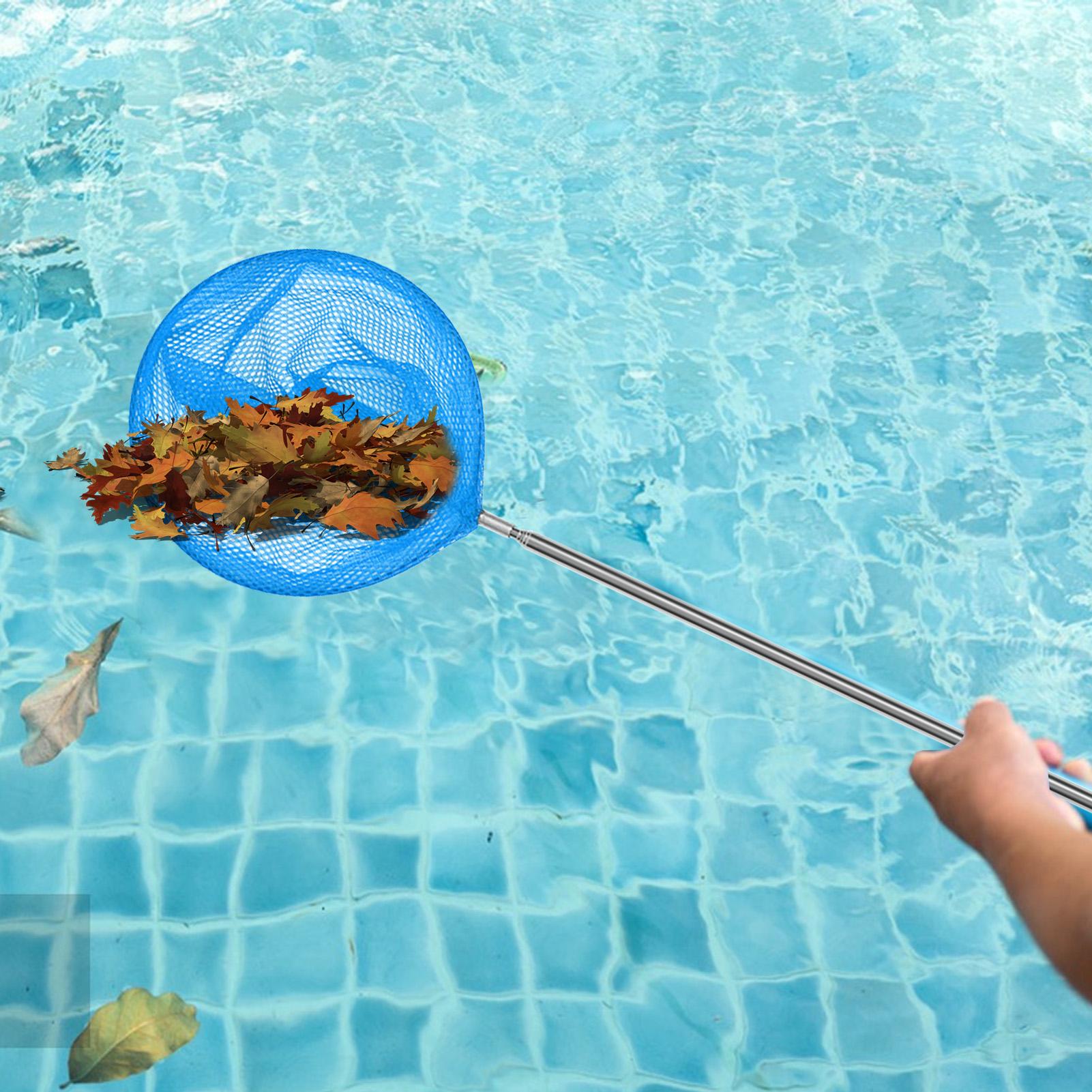 텔레스코픽 폴이 있는 수영장 스키머 그물망, 스테인리스 - Marine Aquarium Equipment 리뷰 및 가격