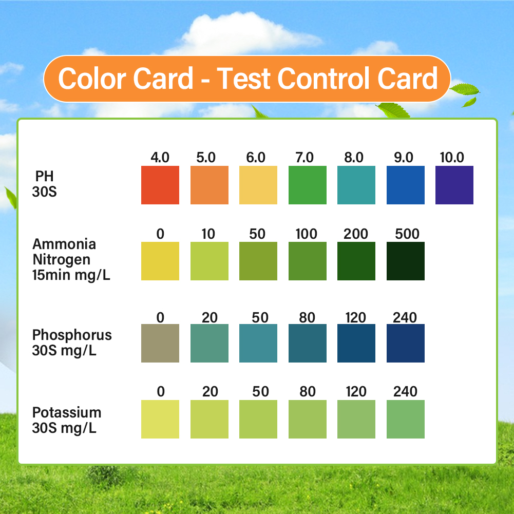 업그레이드된 4 in 1 토양 테스트 키트 액체 PH  - Marine Aquarium Water Test Kit 리뷰 및 가격